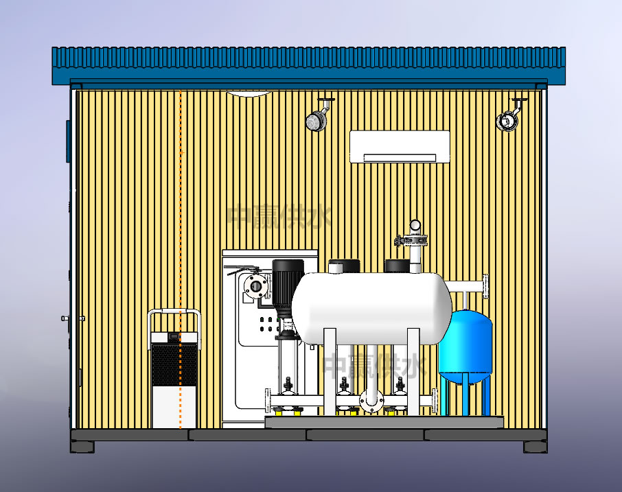 一體化裝配式生活泵房 一體化裝配式生活泵房